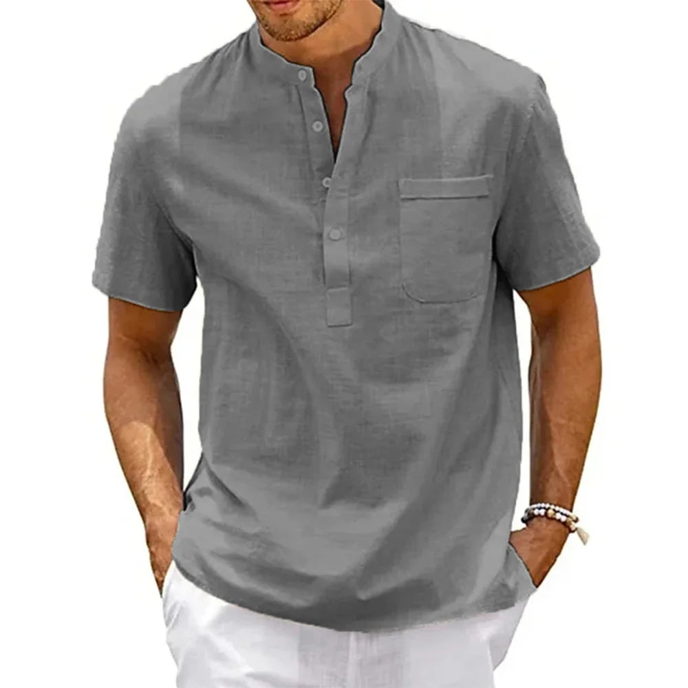 Camisa Slim Breeze Linho