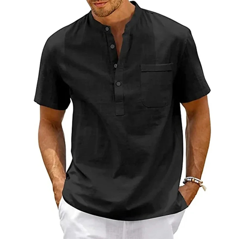 Camisa Slim Breeze Linho