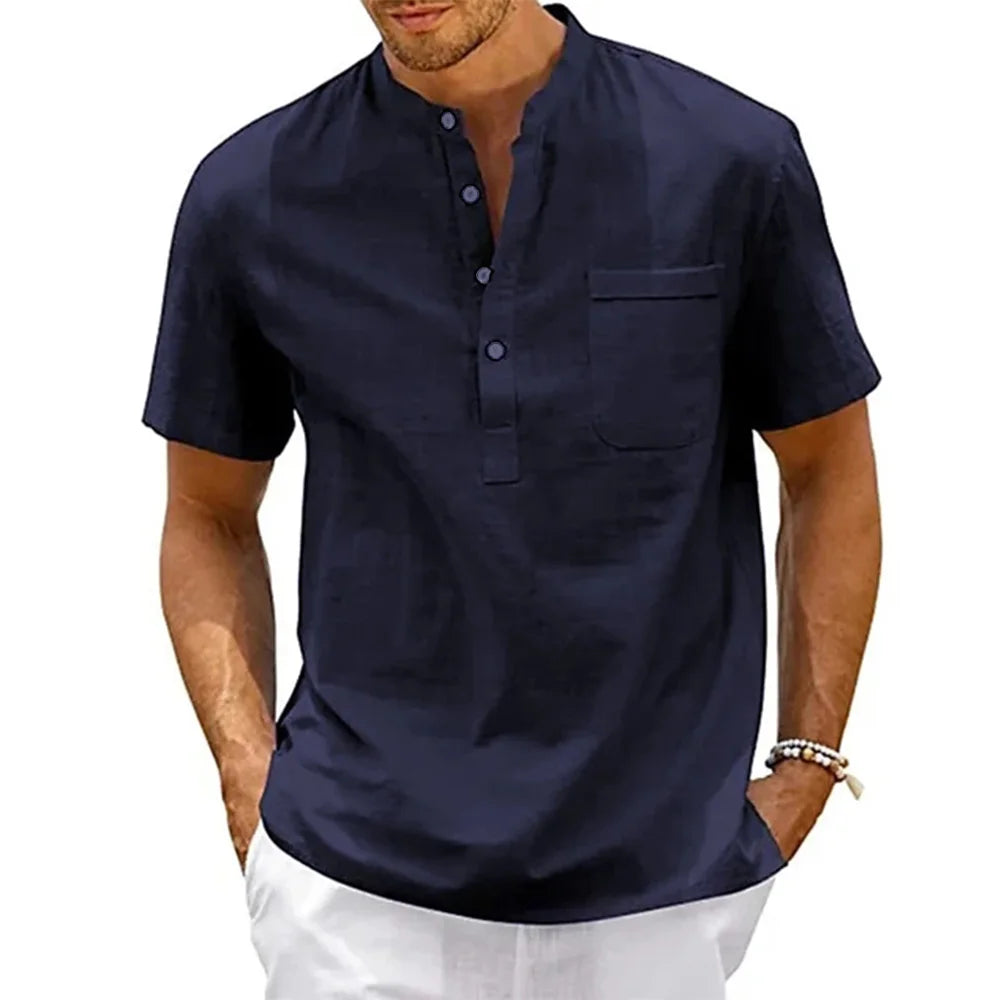 Camisa Slim Breeze Linho