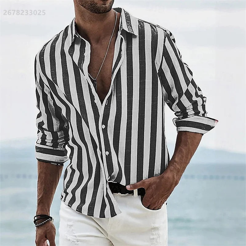 Camisa Listrada Náutica Riviera