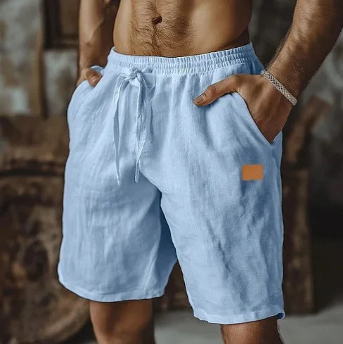 Short Masculino Linen Breeze