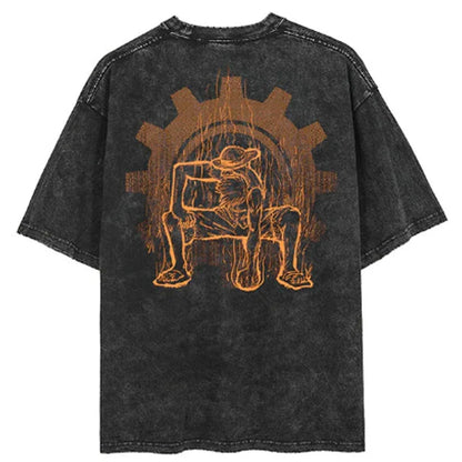 Streetwear Oversized One Piece Vintage