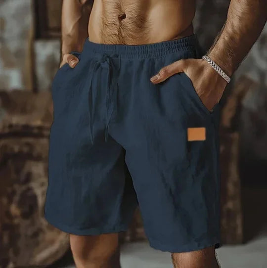 Short Masculino Linen Breeze