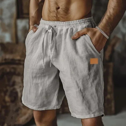 Short Masculino Linen Breeze