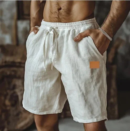Short Masculino Linen Breeze