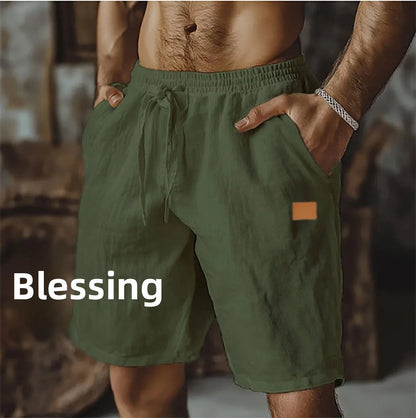 Short Masculino Linen Breeze