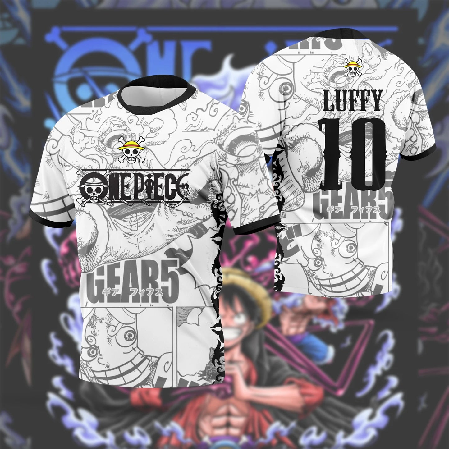 T-shirt One Piece Gear Five